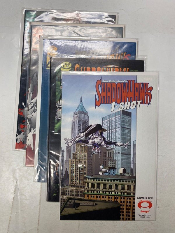 5 Shadowhawk Images #1 2 3 Special One Shot IMAGE comic book 41 KM41