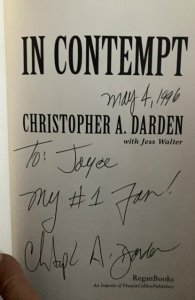 In contempt, Darden, signed, OJ Simpson trial,387p