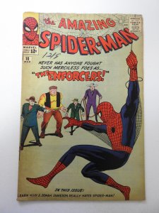 The Amazing Spider-Man #10 (1964) VG Condition 1st App of the Enforcers! ink fc