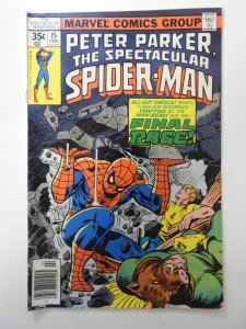 The Spectacular Spider-Man #15 (1978) Sharp Fine/VF Condition!