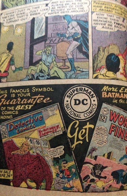 Batman #148 (1962), blue pen scribble cvr only,interior good