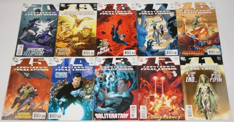 Countdown to Final Crisis #1-51 VF/NM complete series - justice league dc comics