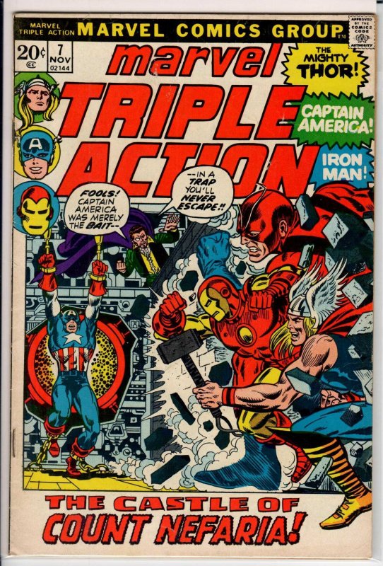 Marvel Triple Action #7 (1972) 6.5 FN+