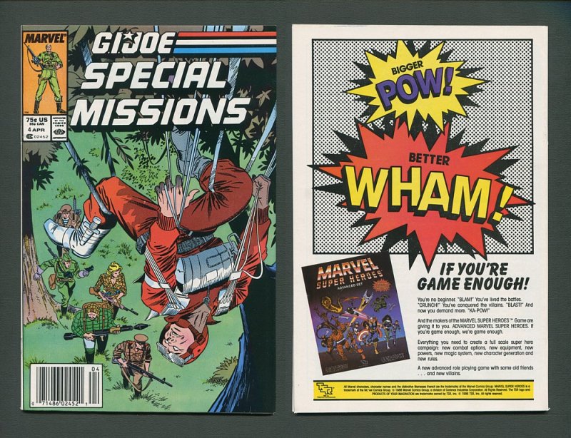 GI Joe Special Missions #1 - #6 (SET) / VFN - NM  1986