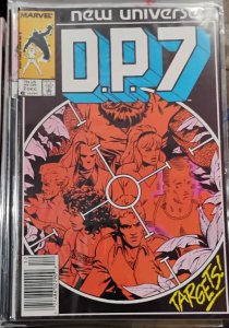 DP7 # 2 1986 MARVEL NEW UNIVERSE NEWSTAND