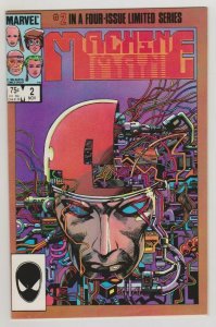 MACHINE MAN #2 VF 1ST APP OR ARNO STARK IRON MAN 2020 / 1984 MARVEL COMICS