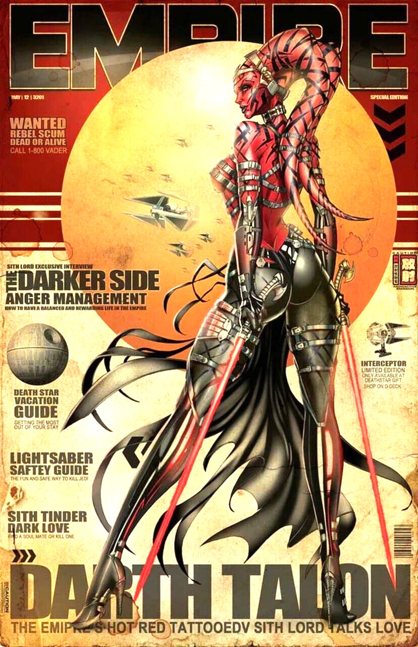 Daughters Of Eden 1 • Darth Talon Star Wars “metal” Cosplay Jamie Tyndall 55 Comic Books 