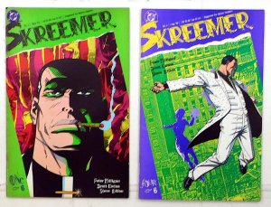 Skreemer Lot of 2 #1, 4 (1989) DC Comics 1st Print Comic Books