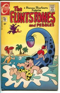 Flintstones #1 1970-Charlton-1st issue-dinosaur-Pebbles-Wilma-Fred-FN