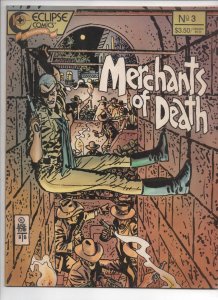 MERCHANT of DEATH #3, VF/NM, Magazine, 1988, Eclipse