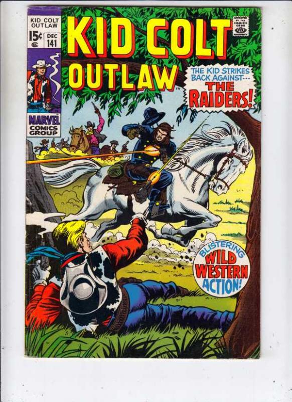 Kid Colt Outlaw #141 (Dec-69) NM/NM- High-Grade Kid Colt