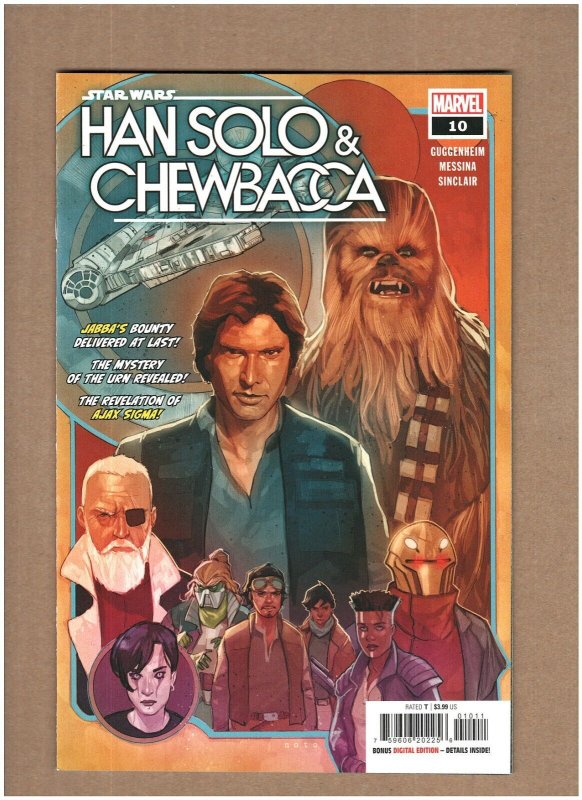 Star Wars: Han Solo & Chewbacca #10 Marvel 2023 Jabba the Hutt & Greedo NM- 9.2