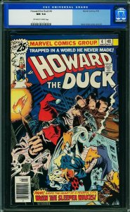 Howard the Duck #4 (1976) CGC 9.4 NM