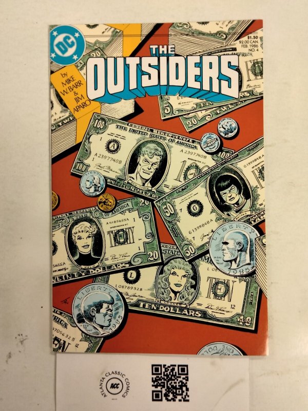The Outsiders #4 VF-NM DC Comics comic book 23 JW66