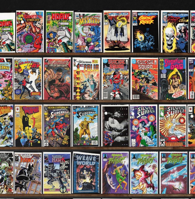 Huge Lot 150+ Comics with Action Comics, Stormwatch, Warriors Of Plasm & More!