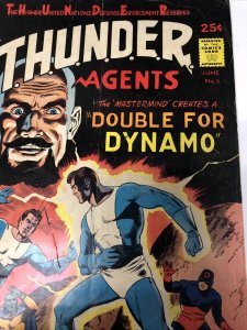 Thunder Agents # 5 (1966) Gold Key Comics • Silver Age • Tower Comics • Golem