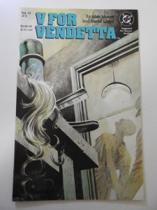 V for Vendetta #6 (1989) NM Condition!