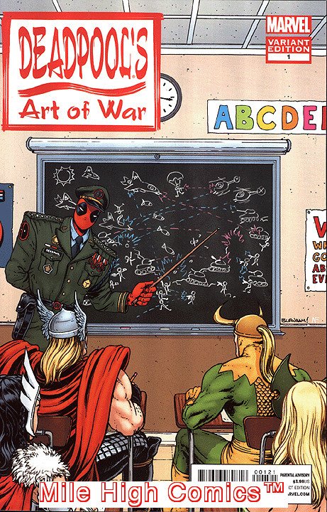 DEADPOOL'S ART OF WAR (2014 Series) #1 VARIANT Near Mint Comics Book