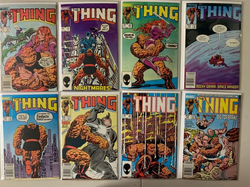 Thing comics lot #1-36 31 diff avg 6.0 (1983-86)