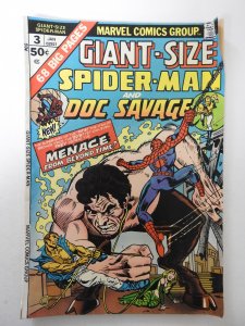 Giant-Size Spider-Man #3 (1975) VG/FN Condition! 1/4 in spine split