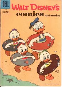 WALT DISNEYS COMICS & STORIES 238 VG-F July 1960 COMICS BOOK