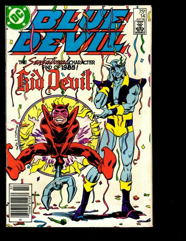 12 Blue Devil DC Comics # 1 2 3 4 5 11 12 13 14 15 16 17  EK4