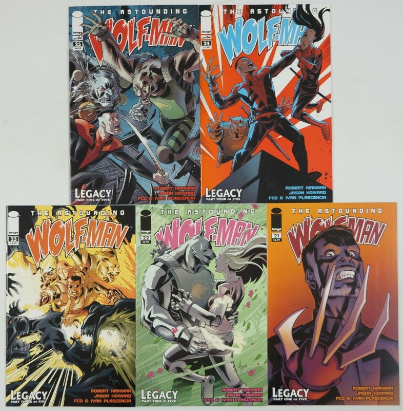 Astounding Wolf-Man #1-25 VF/NM complete series - robert kirkman - Invincible