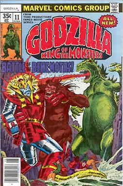 Godzilla #11 FN ; Marvel | June 1978 Red Ronin Yetrigar (Bigfoot)