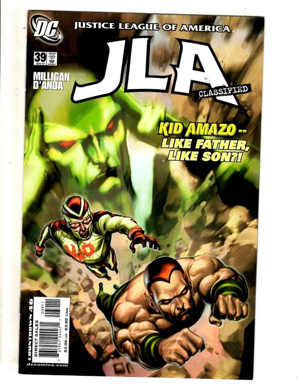 Lot Of 7 JLA Classified DC Comic Books # 35 36 37 39 42 43 44 Flash Batman MF17