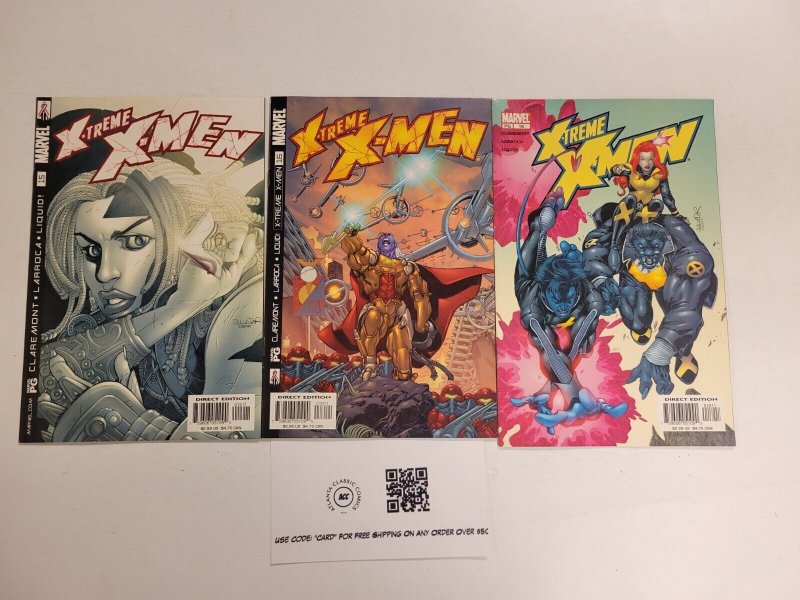 3 X-Treme X-Men Marvel Comic Books #15 16 19 76 TJ16