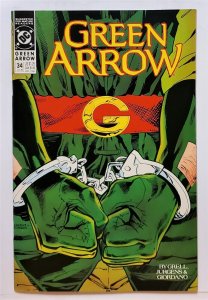 Green Arrow #34 (July 1990, DC) 9.0 VF/NM  