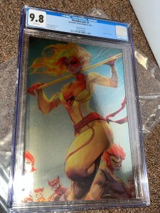 Thundercats 1, Ivan Tao Cheetara Foil Virgin Variant Cover W, CGC Graded 9.8