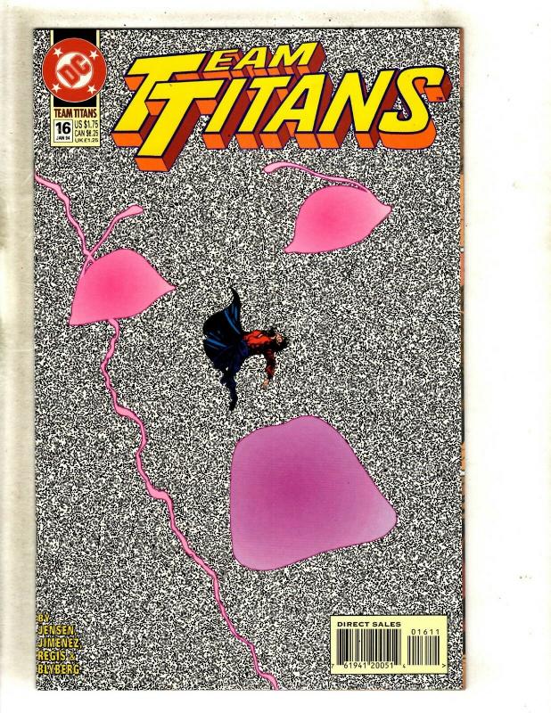 12 DC Comics Team Titans #15 16 New Titans #106 105 104 Teen #1 2 3 4 5 6 7 JF14