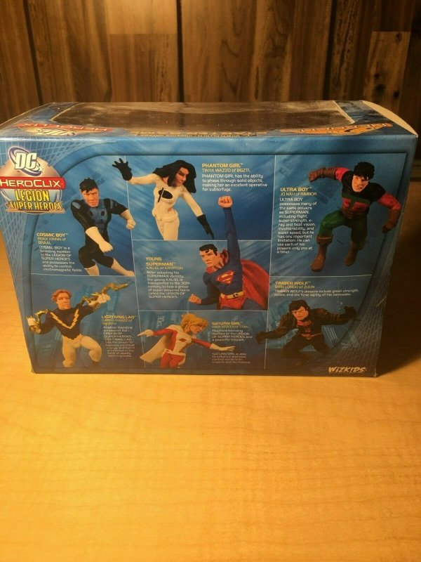 DC Heroclix Legion of Superheroes Starter Game Set SEALED Young Superman MFT4