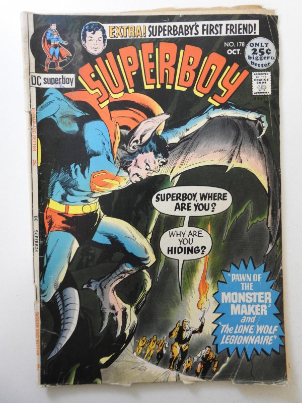 Superboy #178 (1971) VG Condition!