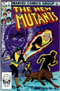 Lot-New Mutants #1, 9.0 (signed McLeod/Claremont) with #2 - #10, 7.0 or Better