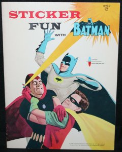 Sticker Fun with Batman Sticker Book - Western Printing File Copy (VF) 1966 