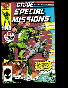 12 G.I. Joe Marvel Comics # 35 36 46 50 54 Yearbook 2 + Special 1 2 3 4 6 7 JF26