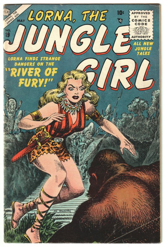 Lorna, The Jungle Girl #19