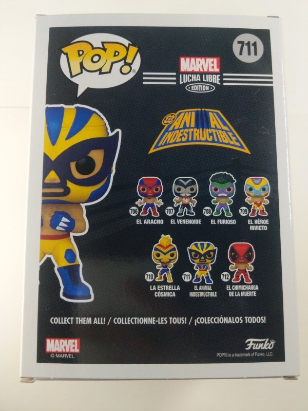 Funko Pop! El Animal Indestructible Marvel Collector Corps #711 FC11