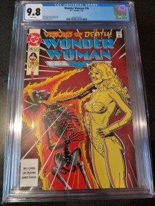 WONDER WOMAN #76 CGC 9.8 WHITE PAGES BRIAN BOLLAND COVER​