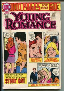 Young Romance #202 1974-DC-African-American girl-Giant 100 page issue-FR