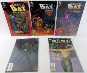 Batman Shadow Bat Lot 5 #4, 37, 38, 35, 56 1995 DC 9.0 1st Print Comic Books