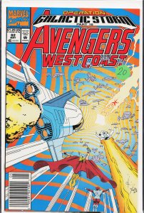Avengers West Coast #82 (1992) West Coast Avengers / Avengers West Coast [Key...
