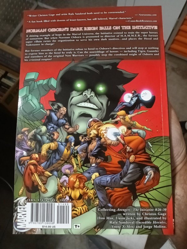 AVENGERS THE INITIATIVE: DREAMS & NIGHTMARES TPB COLLECTION 2010 MARVEL 01