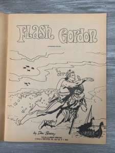 1973 FLASH GORDON Giant Comic Album by Dan Barry VG- 3.5 Modern Promotions