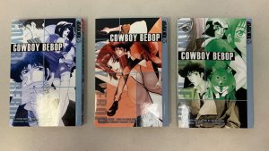 Cowboy Bebop Vol. 1-3 Complete Set Paperback Yutaka Nanten 
