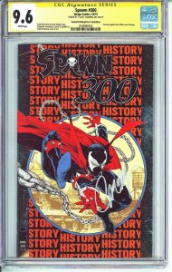 Spawn #300 2nd PTG Silver Foil CGC Signature 9.6 2019 Image J Scott Campbell