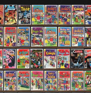 Huge Lot 150+ Comics with Daredevil, Laugh, Reggie And Me, Jughead & More!