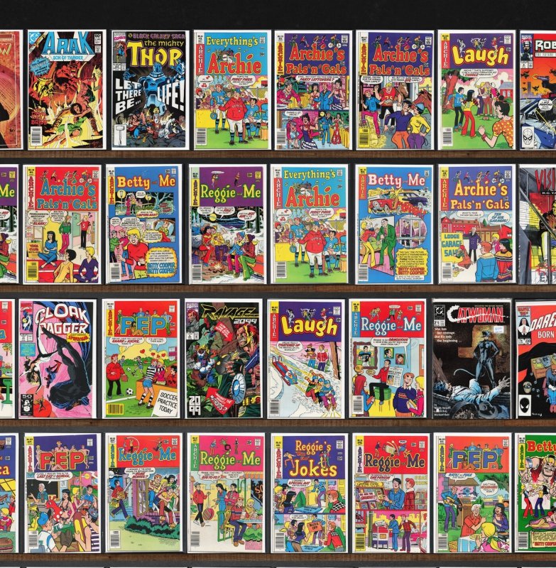 Huge Lot 150+ Comics with Daredevil, Laugh, Reggie And Me, Jughead & More!